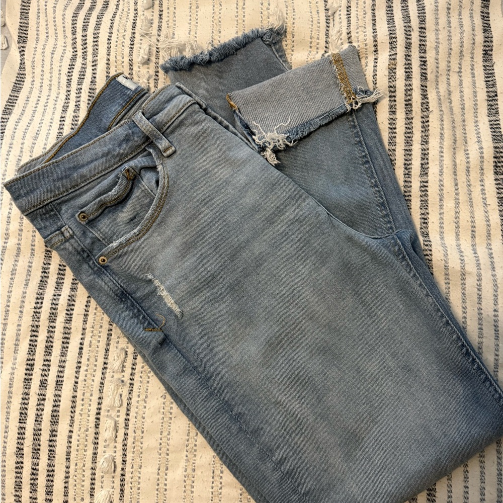 Kensie Light Blue Ankle Jeans